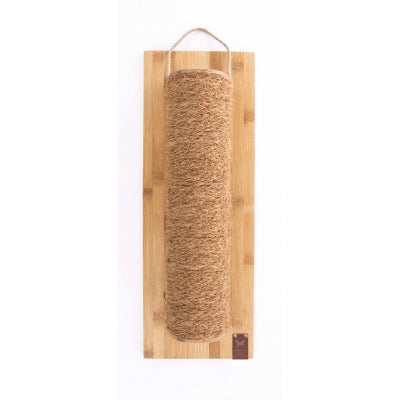 Wall-Mounted Cat Scratcher, Half-Moon Design with Natural Coconut Fiber – Space-Saving Cat Scratching Board | PETCO GLOBAL