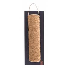Wall-Mounted Cat Scratcher, Half-Moon Design with Natural Coconut Fiber – Space-Saving Cat Scratching Board | PETCO GLOBAL