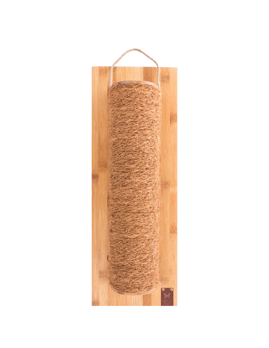 Wall-Mounted Cat Scratcher, Half-Moon Design with Natural Coconut Fiber – Space-Saving Cat Scratching Board | PETCO GLOBAL
