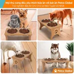 Khách hàng đánh giá tốt về bát ăn nâng cao cho chó Petco Global